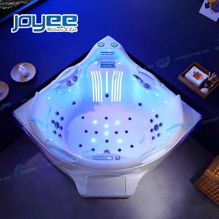 Bain BOUILLONNANT de luxe Joyee avec baignoire spa et baignoire à remous Bain bouillonnant avec grande cascade LED