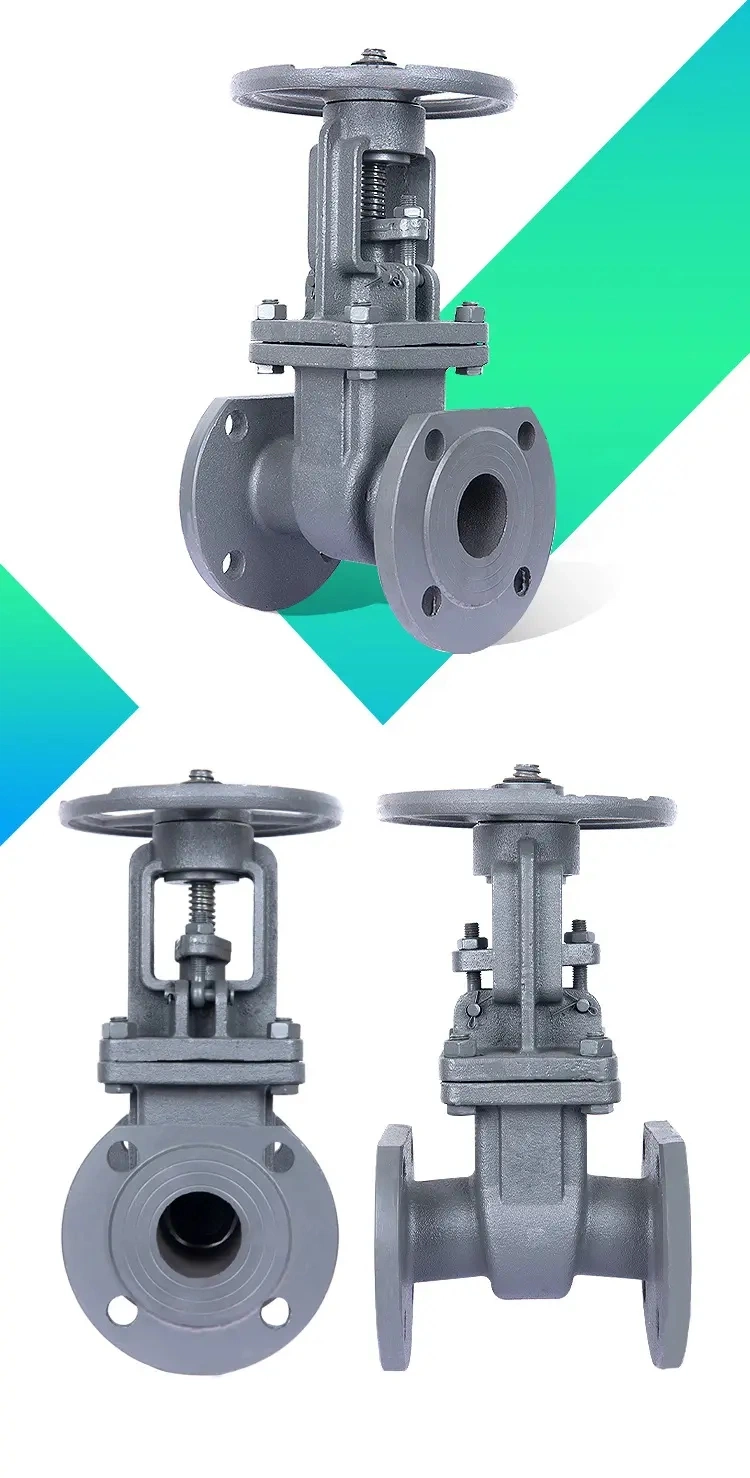 Flange End Ductile Iron Brass Seal Gate Valve with Handwheel