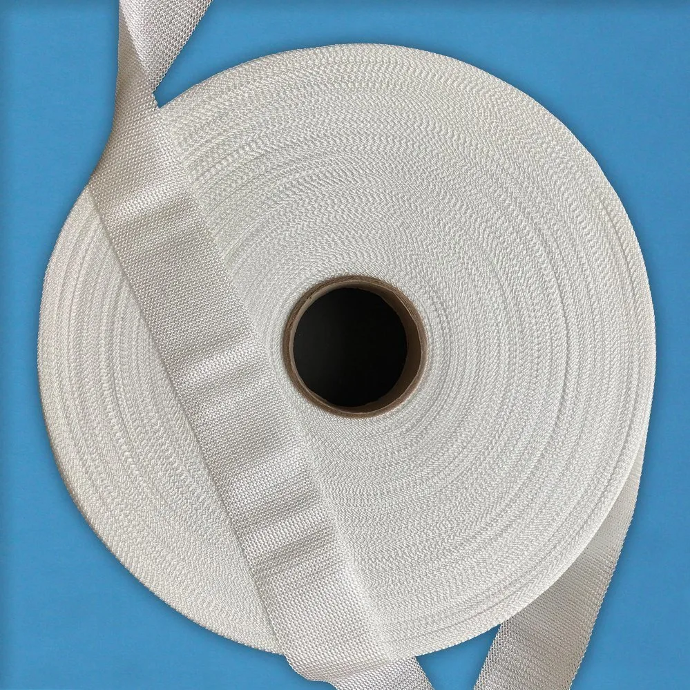 150&ordm; C Temperature Resistance Knitted Fiberglass Tape for Orthopaedic Casting Tape, Industrial Manufacturing, Pipeline Repair, Power Cable Industry