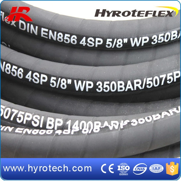 Best High Pressure Rubber Hydraulic Hose 4sp