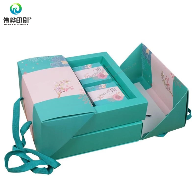 Fancy Custom Printing Promotion Gift Moon Cake Paper Packaging Box