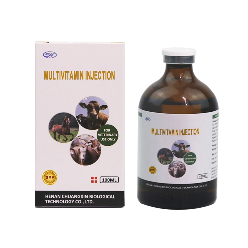 Veterinary Injection Growth Weight Gain Multivitamin Injection 50ml for Cattle Sheep Horse Dog Cat