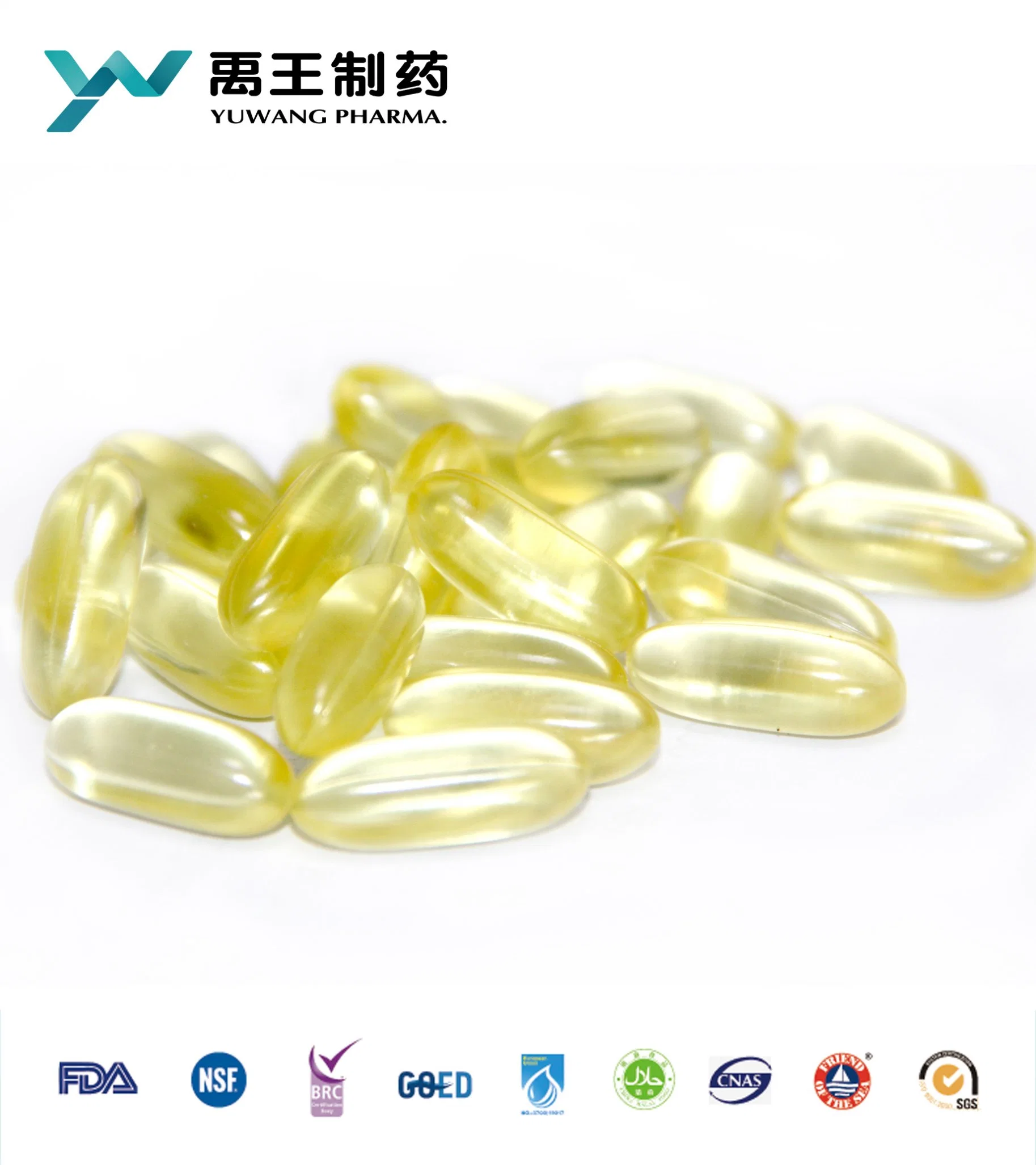 GMP Certificated OEM Omega 3 Fish Oil Ee/Tg 18/12 36/24 40/30 50/25 Softgel Capsule 500-1000mg