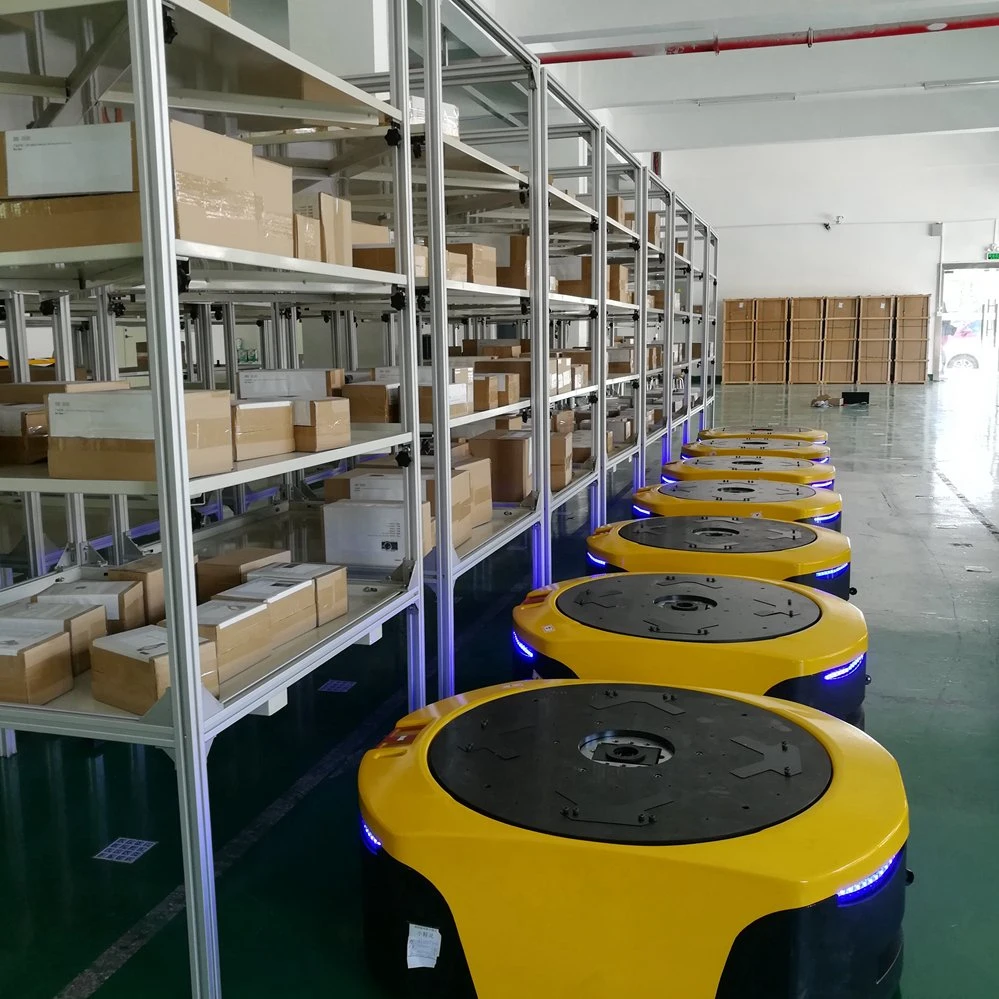 Agv Robot Montacargas Whicle entrepôt automatisé Automatico Agv Logistique Véhicules Guidés industrielle Precio Robot