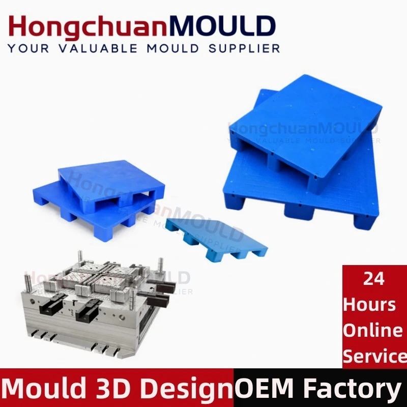 Altas prestaciones industriales de plástico apilables Contenedores de molde de inyección de palet