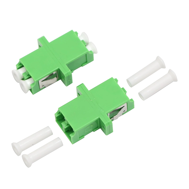 High Quality Il<0.2dB LC APC Singlemode Duplex Optical Fiber Cable Adapter