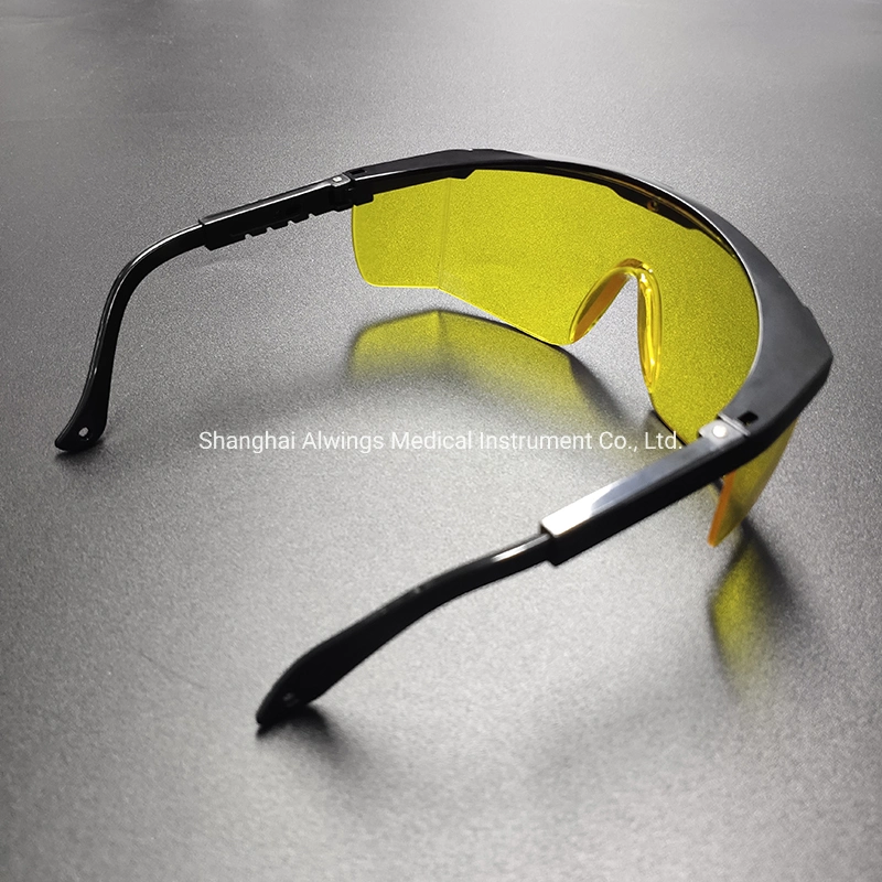 Dental UV Protective Safety Yellow Glasses Anti Fog