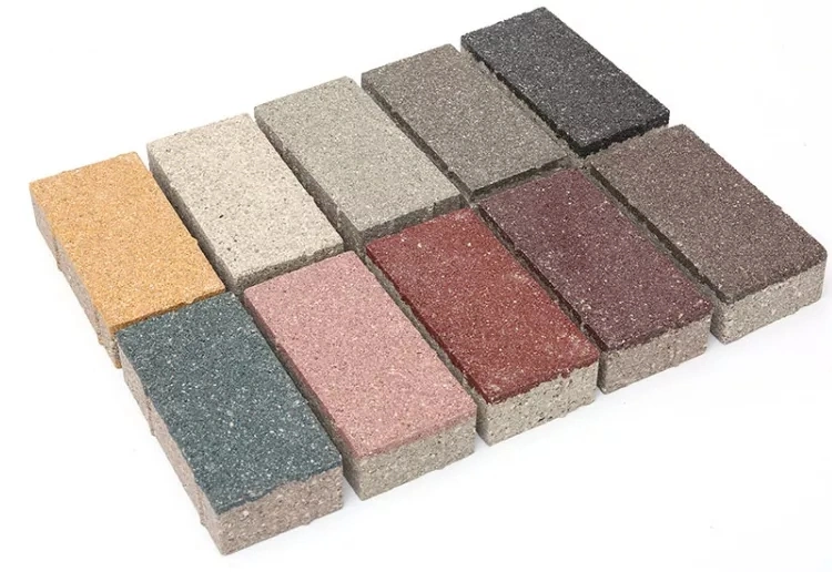 Ecological Paving Stone Floor Tile for City Road Water Permeable Paver Bricks