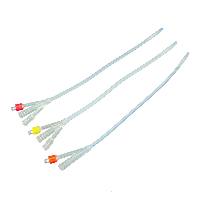 100% Full Silicone Foley Catheters 2way/Drainage Catheter/ CE & ISO