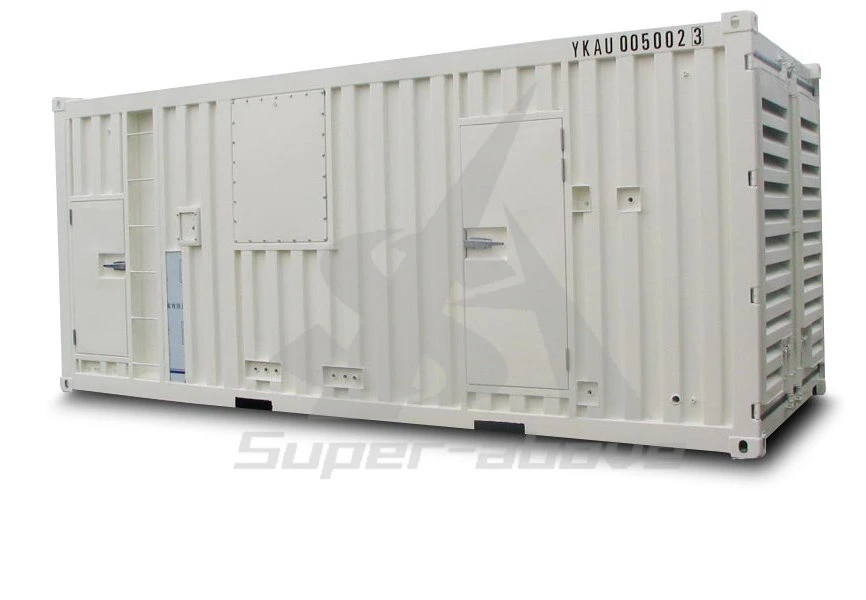 Naked in Container 1500kVA Mitsubishi Diesel Generator with Leroysomer