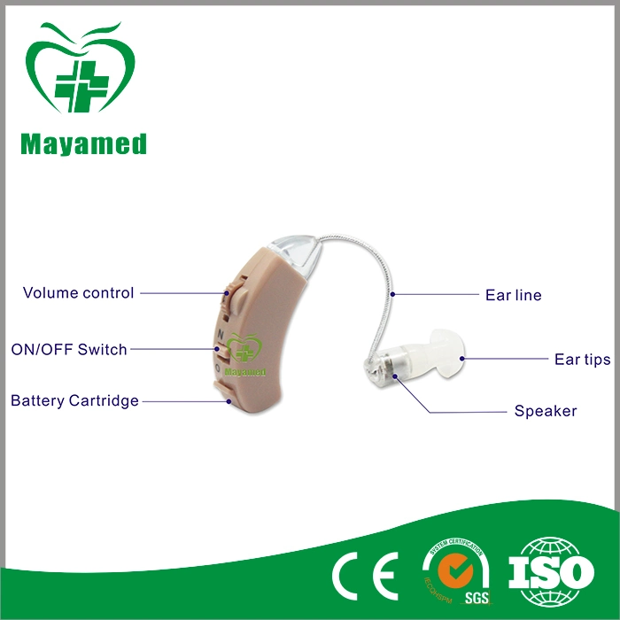 Высококачественные портативные цифровые слуховые аппараты CE&amp;FDA с высоким качеством изображения и с высоким уровнем заушного напряжения