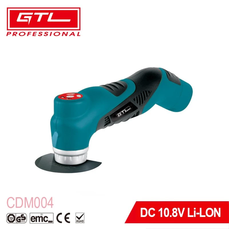 Variable Speed 2.8&deg; Oscillation Angle 10.8V Lithium Battery Cordless Oscillating Multi Tools (CDM004)