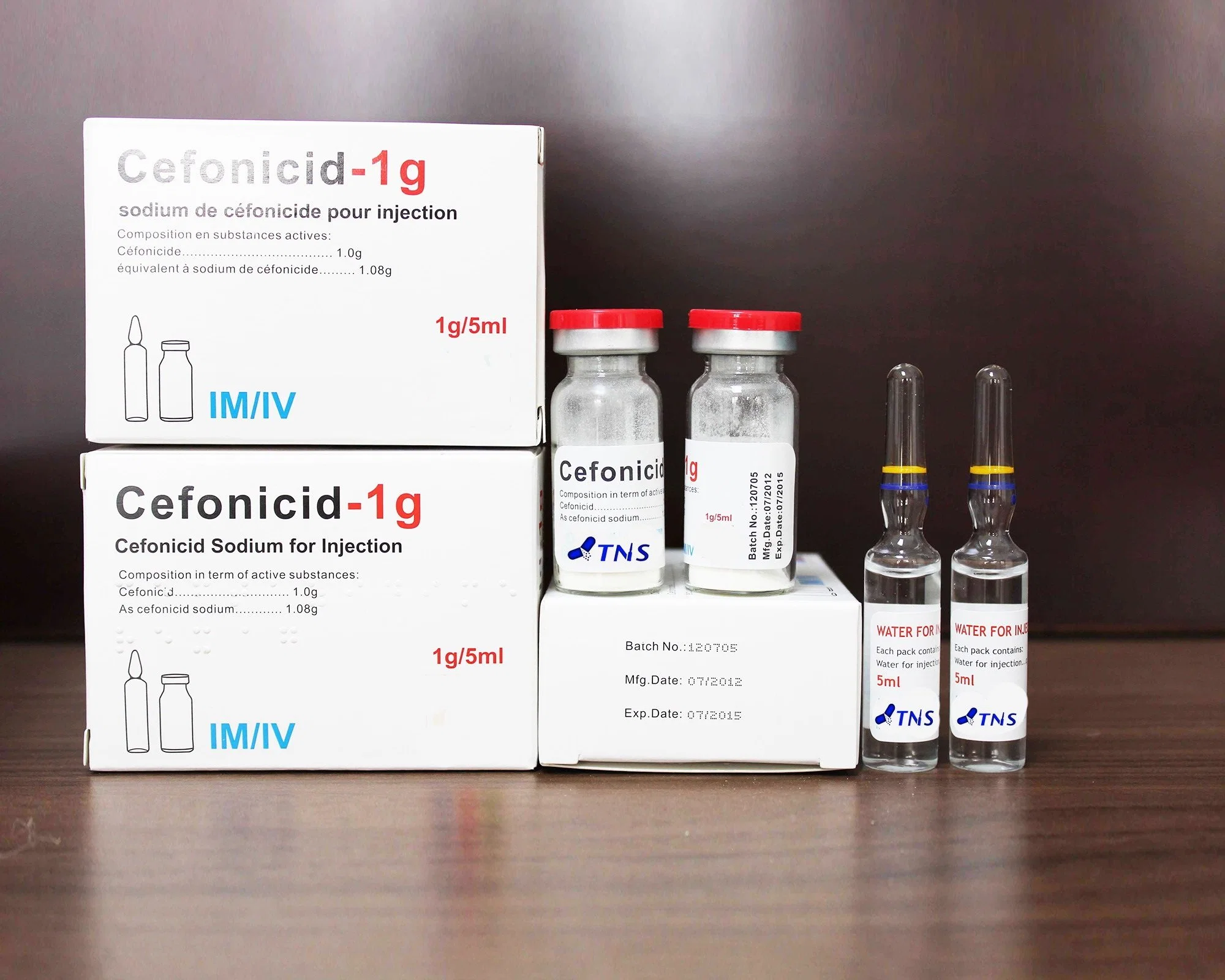 Cefonicid Sodium for Injection 0.5g Pharma Supplier