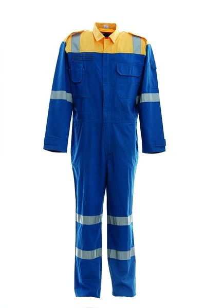 Customized Embroidery Logo Hi-Vis Cheap Reflective Coverall Workwear Uniform