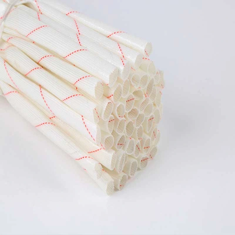 Insulation Material 2715 1.5 2.5kv PVC Resin Insulation Fiberglass Braided Sleeving Products