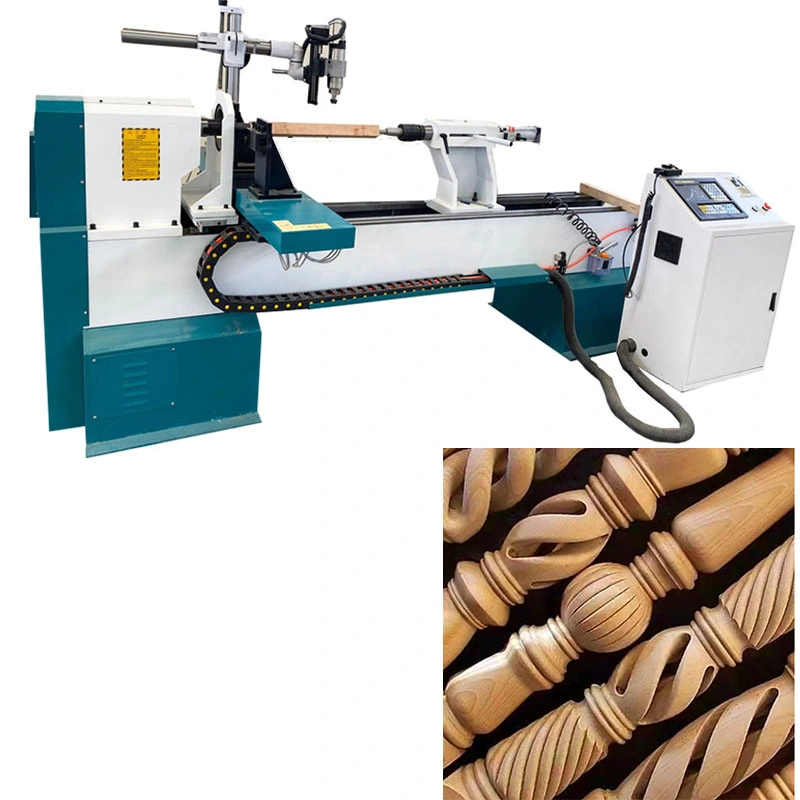 Mc3032kn Woodworking Automatic CNC Milling Lathe Staircase Baseball Bat Table Legs Turning Engraving Automatic CNC Turning Wood Lathe Machine