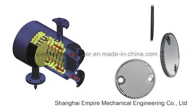 Openable Pshe, Fully-Welded Pshe, Evaporator, Heater, Cooler Plate and Shell Heat Exchanger