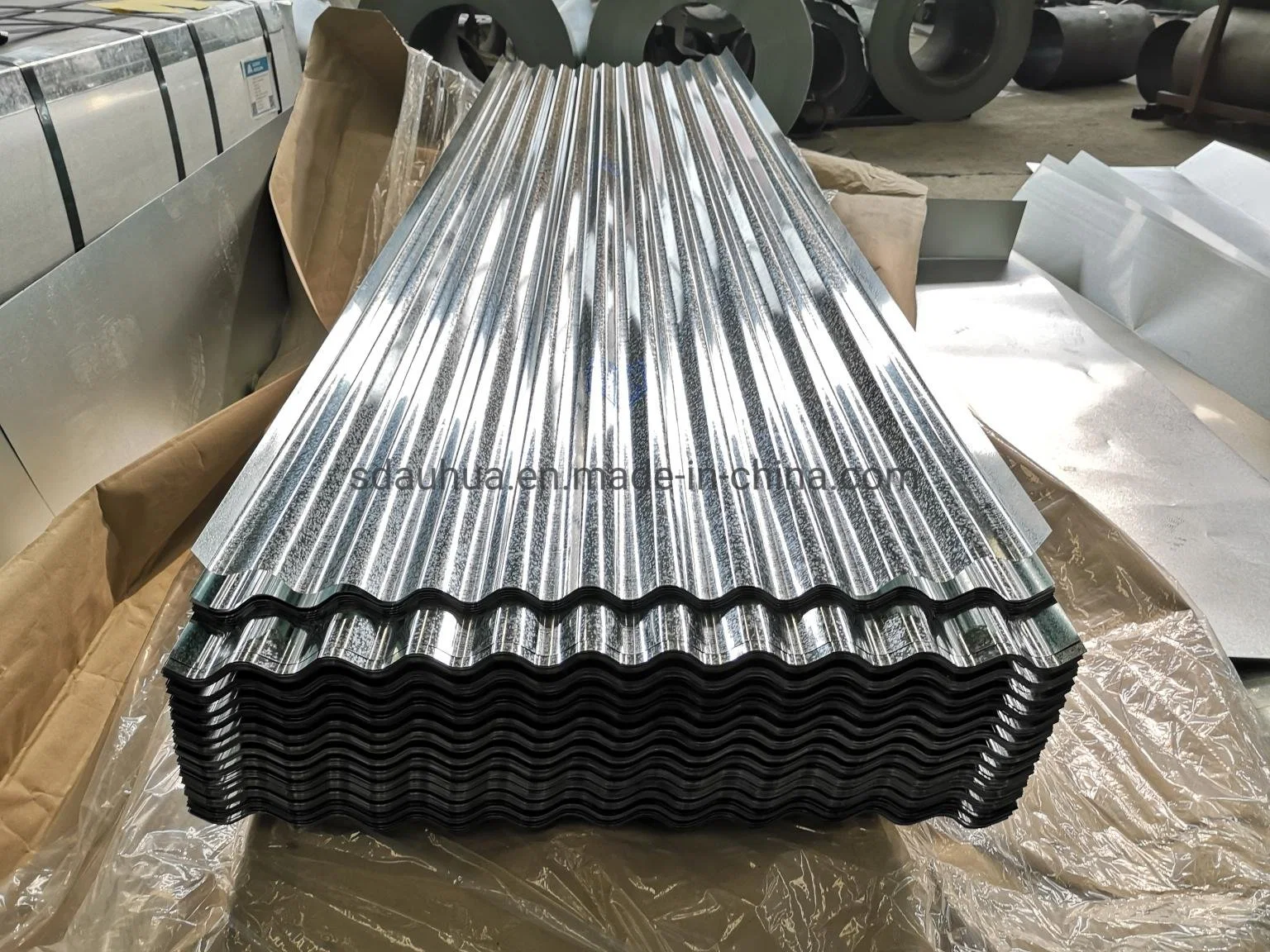 Prime Hot Dipped Galvanized Corrugated Sheet Steel Roofing Price Cold Rolled Iron Metal Greenhouse Building Material Zinc Coated