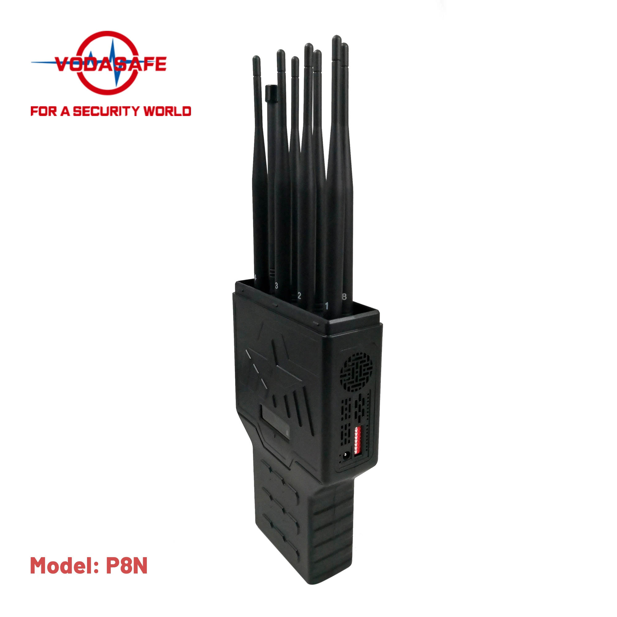 Tragbarer High-Power Signal Jammer für 3G/4G/GPS/Lojack/WiFi/Bluetooth-Störsignale bis zu 30meter