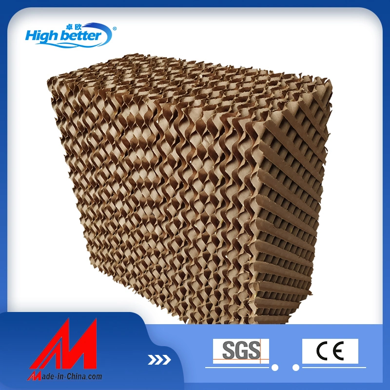 Agricultural avícula Casa Honeycomb 7090/6090/5090 Evaporative Cooling Pad