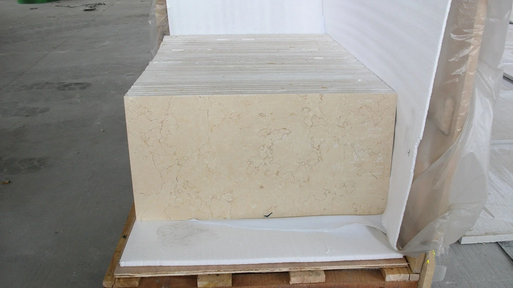 Egypt Galala Beige Marble Slab for Wall and Floor