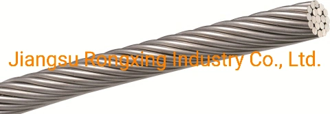 304h 1*19 4.0mm Stainless Steel PVC/PU Coated Wire Rope Manufacture in China