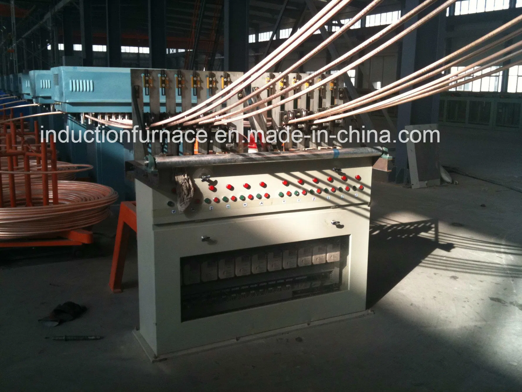 Continuous Upcasting Production Line for Copper Rod/Strip