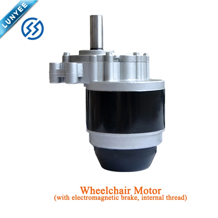 250W 24VDC Elektromagnetischer/Handbremse Radlamellbürstenmotor mit Ringflansch