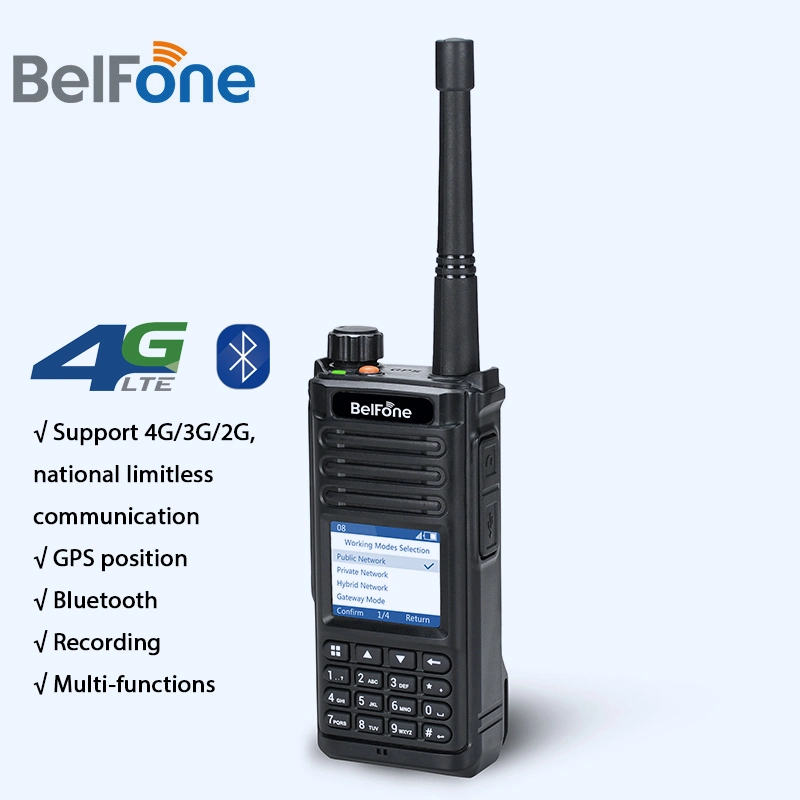 5W Dmr Poc Radio Portable à Double Mode pour les Communications d'Urgence