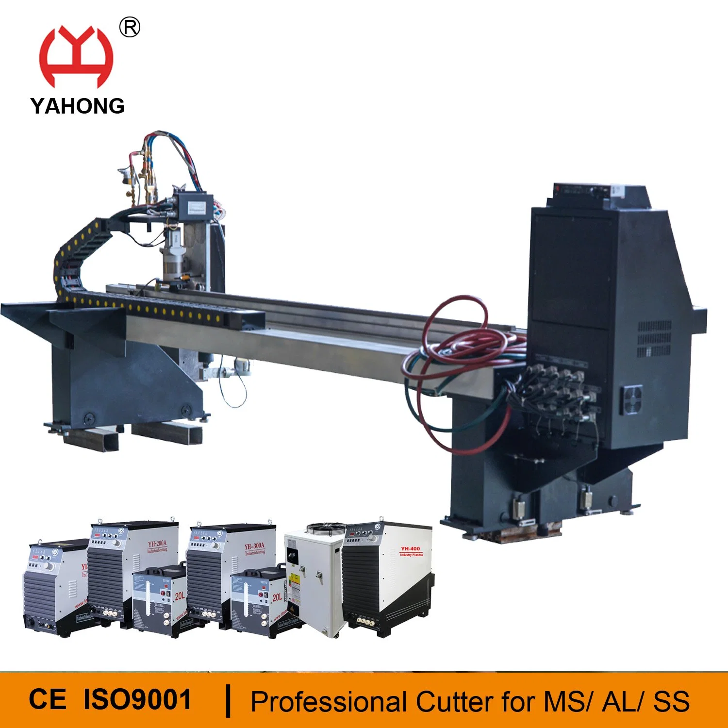 Mediano Gantry CNC plasma Flame Cutting Machine Proveedor con OEM Servicio para Metal