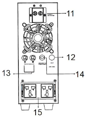 Zysw600va LCD/LED Display, with Generator Start Function Back up Power System