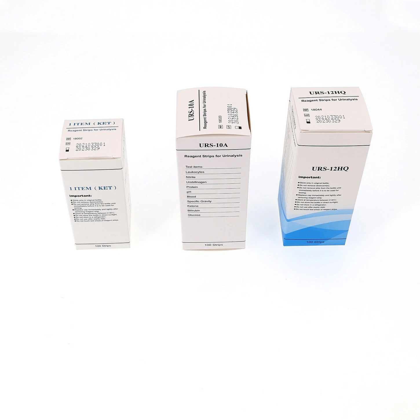 Customized Laboratory Urs 1/ 2/ 3/ 4/ 5/ 6/ 7/ 8/ 9/ 10/ 11/ 12/ 13/ 14 Parameters Rapid Analysis Urine Test Reagent Strip for Urinalysis