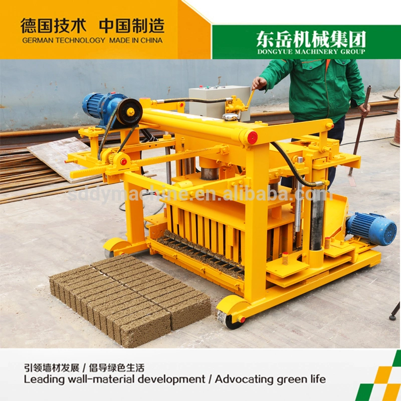 Hot Selling Qt40-3A Small Brick Making Machine Eco Brava for Sale