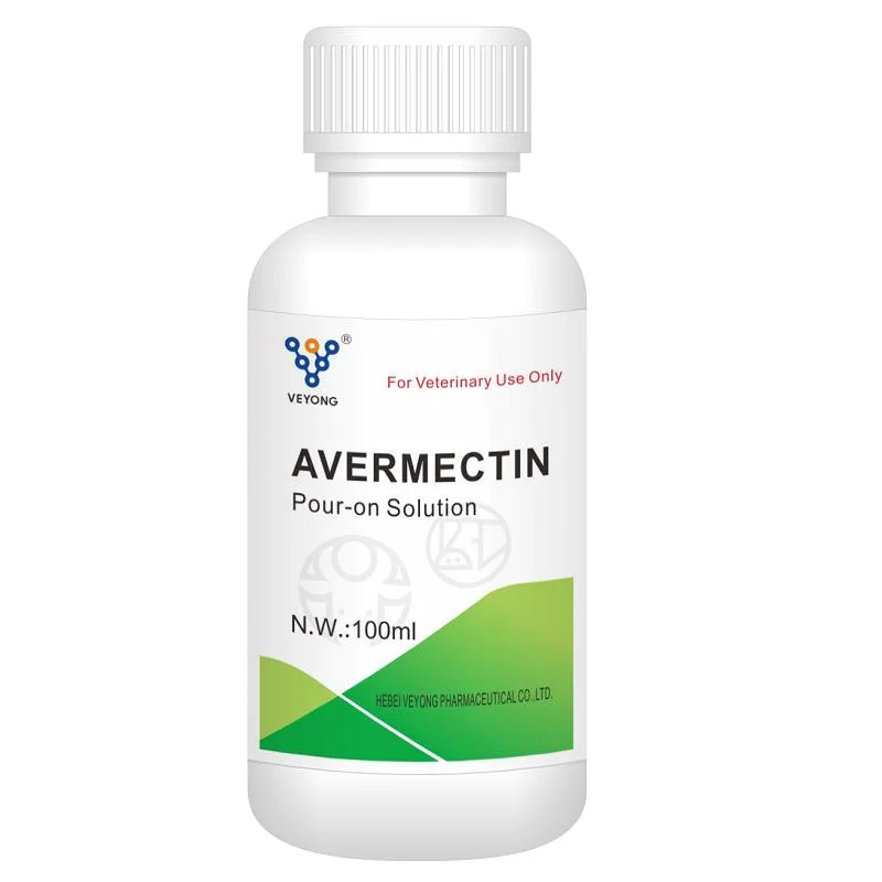 Veterinary Drug 0.5% Abamectin Pour on Solution for Cattle Sheep Goat with High quality/High cost performance 