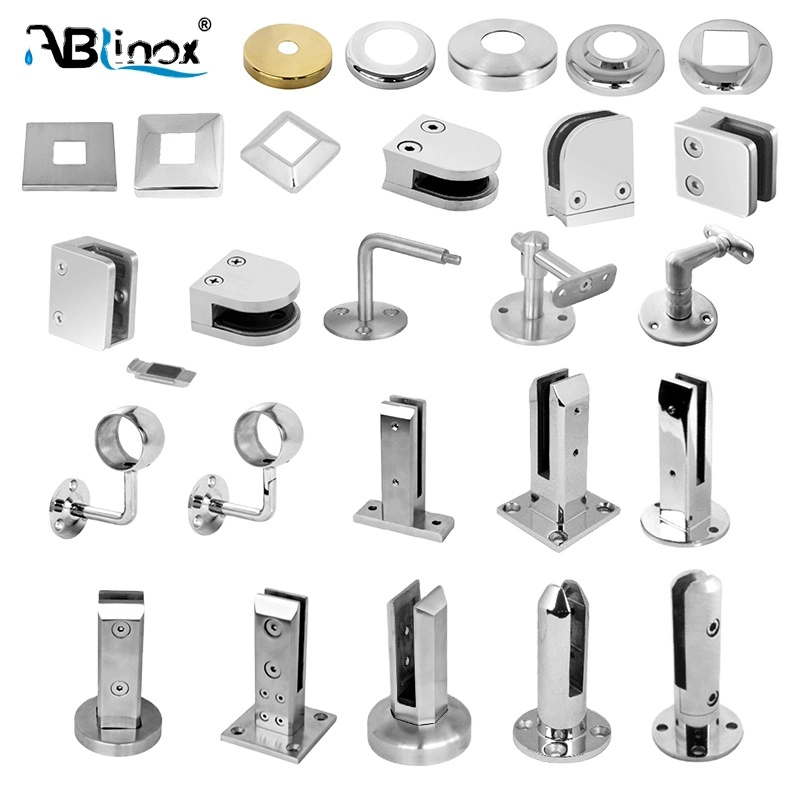 Customized Hardware 304 Stainless Steel Glass Plate Standoff Spacer