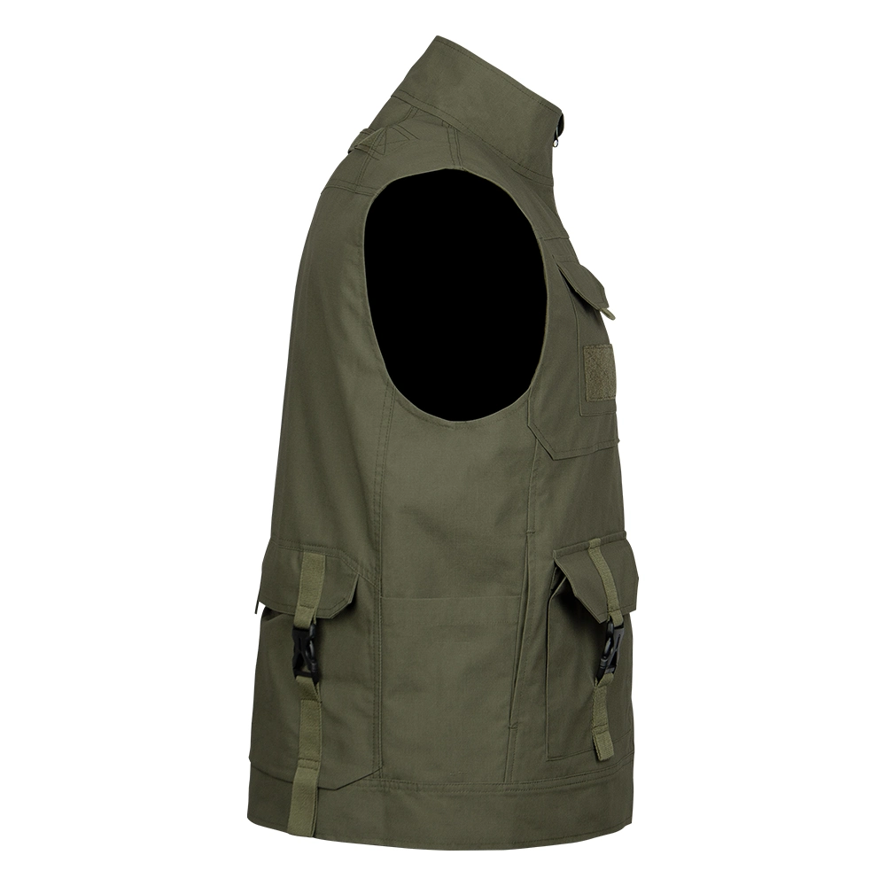 High quality/High cost performance Custom Security Fashion Army Green Air Soft Tactical Vest for Hunting