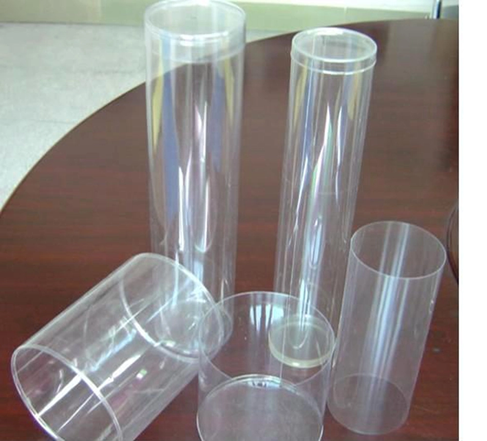 PVC_Pet Clear Cylinder Box Forming