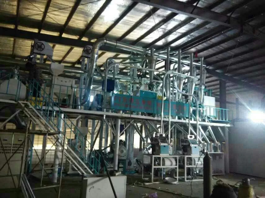 Maize Grits Milling Machine with Low Noisy