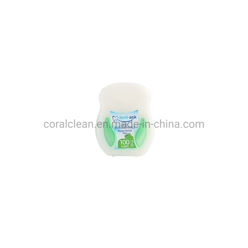 High quality/High cost performance  50 M Waxed Nylon Floss with Mint Flavor Dental Floss