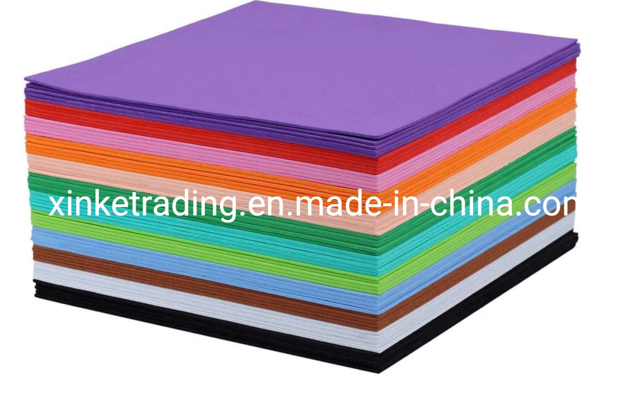 All Kinds of Thickness From 1mm to 10mm Colored EVA Foam Sheet