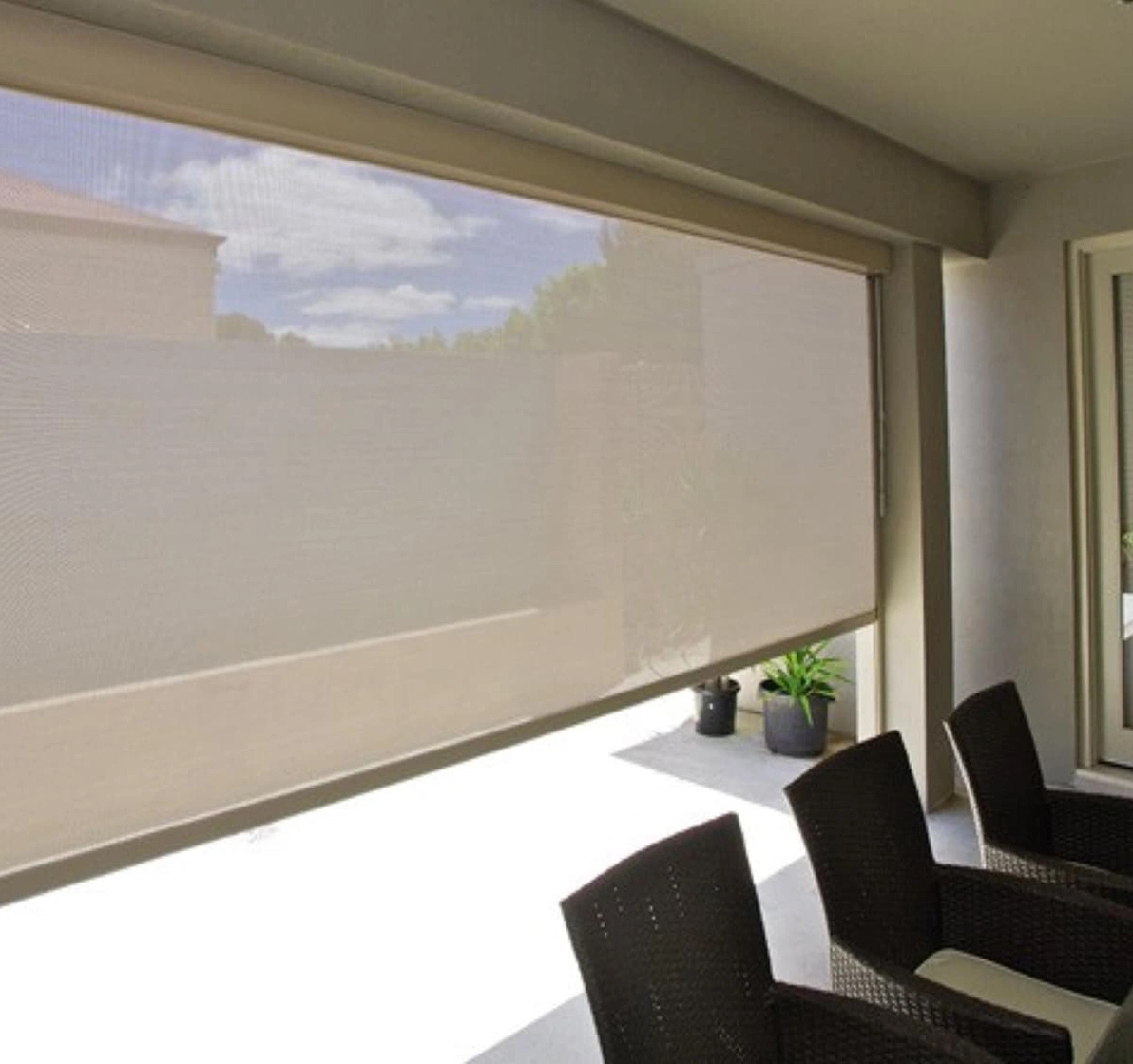 China New Design Privacy Protection Fiber Roller Shade Zip Blind Shutters