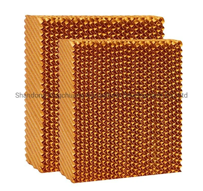 Evaporative Cooling Pad Honeycomb Cooling Pad Water Cooling Pad Evaporative Cellulose Cooling Pad