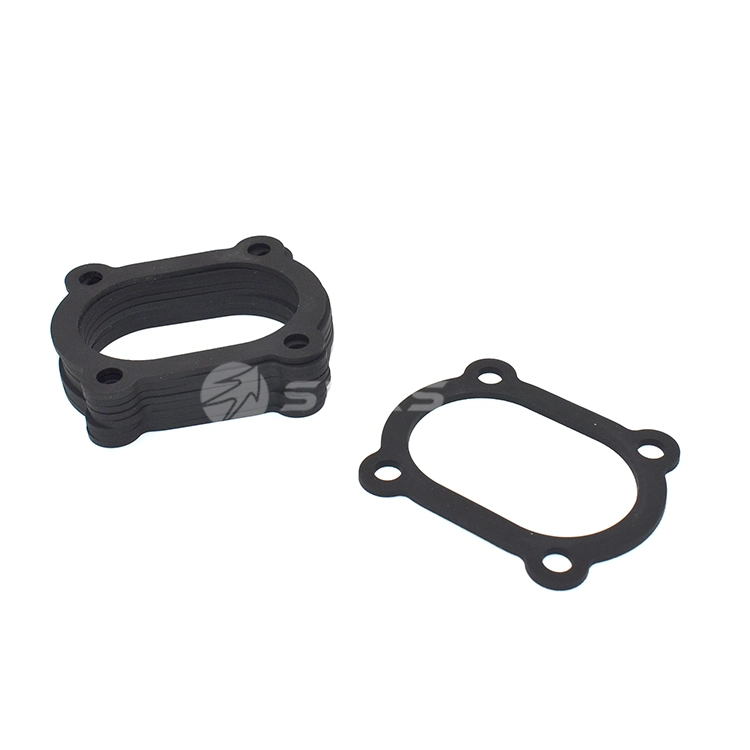 Black EPDM SBR NBR Silicone FKM Molded Washer NBR Rubber Gasket