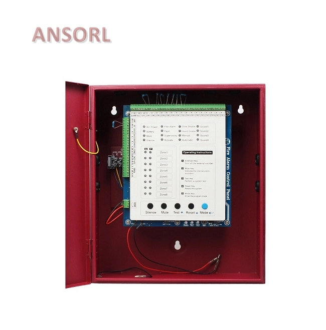 ANSORL Fire Alarm Emergeny Evacuate Function Fire System for Philippines