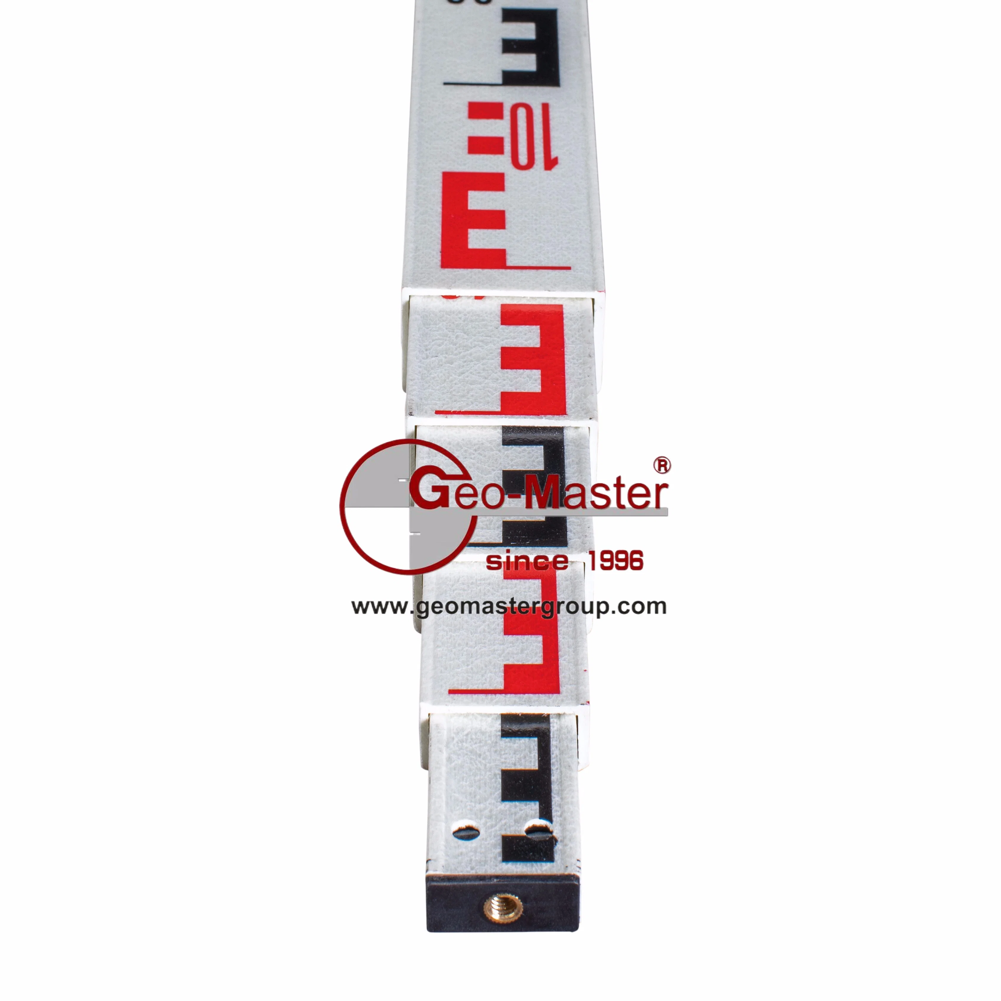 Geomaster 5&times; 5 Fiberglass Telescopic Staff for Surveying Instruments