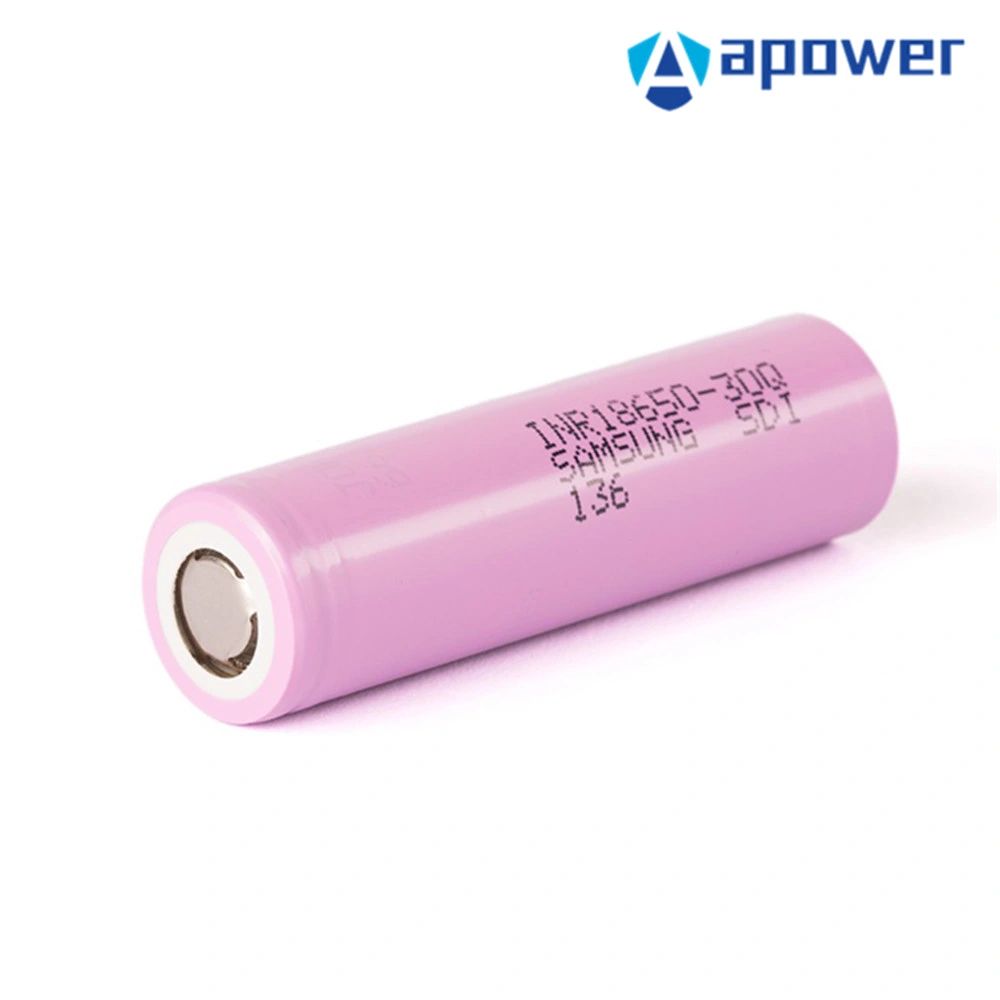 High Power 3000mAh 15A Discharge Current 18650 3.6V Rechargeable Li-ion 30q Battery for Electric Tools