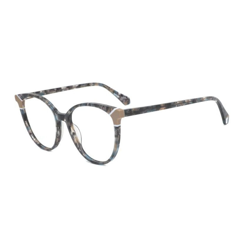 Retro Deginer Spectacle Grace modern Fashion Eyeglasses Lamination Acetate Optical Frame