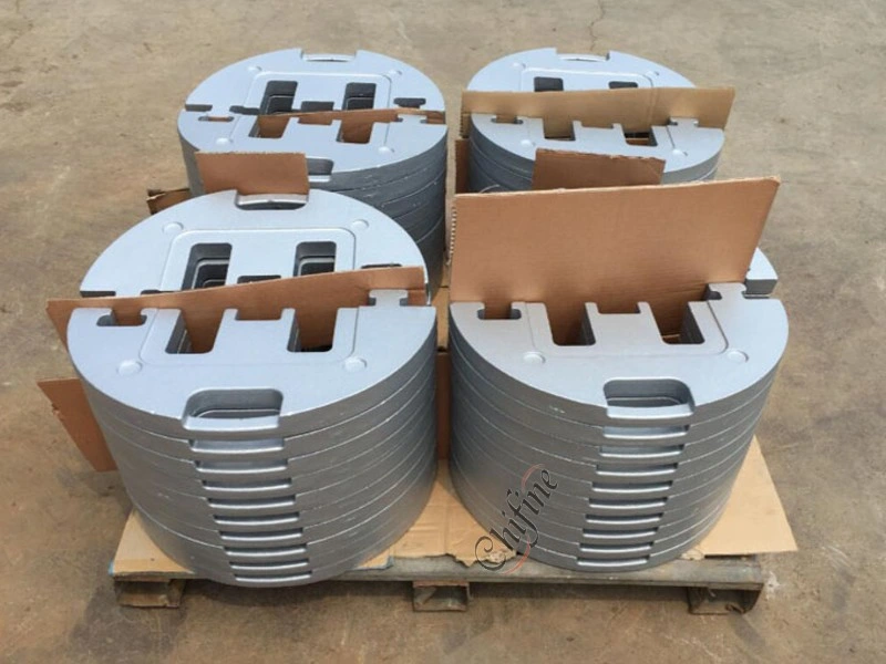 OEM/Customized Sand Casting Iron Weights for Gazebos and Tents