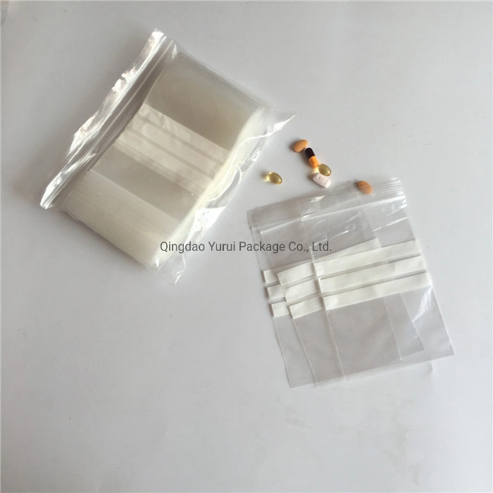 Plastic Medical Reusable Pill Bag