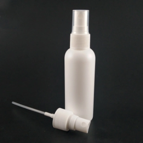 Atomizer Spray Bottle White Plastic Bottle with Pump Sprayer